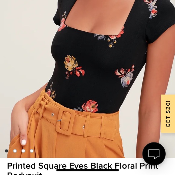 Free People Square Neck Bodysuit XS - Picture 7 of 9